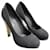 Chanel Heels Black Leather  ref.1132651
