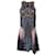 Autre Marque Vestido de seda sin mangas con estampado multicolor negro de Mary Katrantzou  ref.1132723