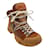 Autre Marque Gucci Brown Flashtrek GG Logo Canvas and Suede Boots  ref.1132724