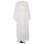 Autre Marque White Laurel Broderie Anglaise Midi Dress Coton Blanc  ref.1132791