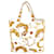 Chanel White/Yellow Paris Greece Beach Towel & Tote Bag Set Cotton  ref.1132794