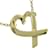 Autre Marque 18K Paloma Picasso Loving Heart Necklace Golden Metal Gold  ref.1132929