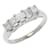 & Other Stories Platinum Diamond Ring Silvery Metal  ref.1132930