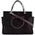 Salvatore Ferragamo Gancini Leather Handbag EE-21 H237 Brown  ref.1132973