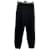 Autre Marque NON SIGNE / UNSIGNED  Trousers T.International M Cotton Black  ref.1132988