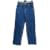 Autre Marque NON FIRMATO / Pantaloni UNSIGNED T.0-5 2 cotton Blu Cotone  ref.1133037