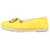 Christian Louboutin Espadrilles jaunes à détail emblème - taille EU 37 Toile  ref.1133069
