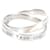 Autre Marque 1837 Interlocking Circles Ring Silvery Silver Metal  ref.1133419