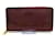 Louis Vuitton Zippy Wallet Cuir vernis Rouge  ref.1133512