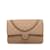 Borsa con patta Happy Stitch in pelle scamosciata Jumbo marrone chiaro di Chanel Cammello  ref.1133760