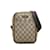 Braune Gucci GG Supreme Umhängetasche Leder  ref.1133780