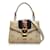 Bolso satchel con asa superior y estrella Gucci Mini Sylvie Bee en beige Cuero  ref.1133860
