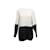 Maglione bianco e nero Alice + Olivia in alpaca e seta taglia XS Lana  ref.1133961