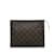 Neceser marrón con monograma de Louis Vuitton 26 Bolsa de embrague Castaño Lienzo  ref.1133991