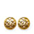 Boucles d'oreilles à clip Chanel CC dorées Métal  ref.1133995