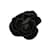Pin de solapa de camelia de terciopelo Chanel negro Lienzo  ref.1134033