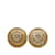 Gold Chanel CC Clip On Earrings Golden Gold-plated  ref.1134046