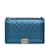 Blue Chanel Medium Perforated Lambskin Boy Flap Shoulder Bag Leather  ref.1134059