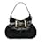 Schwarze Dialux Queen Hobo-Tasche aus Gucci-Leder  ref.1134304