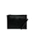 Black Versace V Logo Leather Clutch  ref.1134355