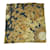 Hermès Yellow Hermes Fleurs et Carlines Silk Scarf Scarves  ref.1134408