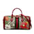 Cartable rouge Gucci GG Supreme Ophidia Web Flora Cuir  ref.1134416