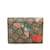 Brown Gucci GG Supreme Tian Bifold Card Case Cloth  ref.1134460