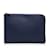 Blue Louis Vuitton Taurillon Pochette Jour PM Clutch Bag Cuir Bleu  ref.1134549