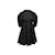 Robe noire à manches bouffantes en soie Zimmermann Taille US 1  ref.1134581