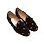 Stubbs & Wootton Mocassini Stubbs e Wootton Heart neri e rossi 37.5 Nero - vista 2