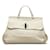Weiße Gucci-Bambus-Tagestasche Leder  ref.1134600