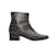 Black Saint Laurent Studded Leather Ankle Boots Size 38  ref.1134616