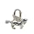 Hermès Ciondolo in argento Hermes Pegasus Cadena Lock Metallo  ref.1134669