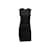 Schwarzes ärmelloses, figurbetontes Kleid von Amina Muaddi x Wolford, Größe US M Synthetisch  ref.1134676