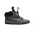 Sneakers alte nere con bordi in shearling Giuseppe Zanotti taglia 36 Nero Pelle  ref.1134759