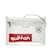 Weißes Louis Vuitton-Monogramm-Logo mit Story-Futter, flach Leder  ref.1134791