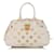 White Louis Vuitton Polka Dots Panama Bowly Tote Bag Cloth  ref.1134795