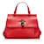 Kleine rote Gucci-Tagestasche aus Bambus Leder  ref.1134809
