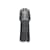 Robe longue imprimée noire et multicolore Ulla Johnson Taille US 4 Synthétique  ref.1134858