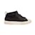 Autre Marque Black & White James Perse Wool High-Top Sneakers Size 38 Cloth  ref.1134861