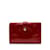 Red Louis Vuitton Vernis French Purse Small Wallets Leather  ref.1134885
