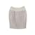 Mini-jupe en tweed Chanel blanche et multicolore Taille EU 36  ref.1134900