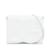 Dolce & Gabbana Bolso bandolera blanco con solapa y logo DG de Dolce&Gabbana Cuero  ref.1134915