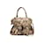Beige & Black Valentino Python Shoulder Bag Exotic leather  ref.1134937