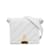 White Off White Binder Clip Crossbody Bag Leather  ref.1134941
