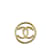 Gold Chanel CC Brooch Golden Metal  ref.1135084