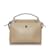 Bolso satchel Fendi mediano de cuero DotCom color canela Camello  ref.1135121