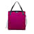 Rosafarbene Burberry-Nylon-Buckley-Einkaufstasche Pink Leder  ref.1135152