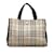 Brown Burberry House Check Handbag Cloth  ref.1135165