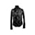 Black Donna Karan Suede & Goat Fur Jacket Size US 4  ref.1135174